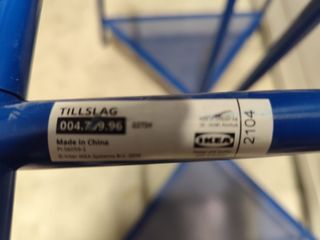 Caballete IKEA TILLSLAG azul