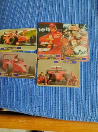 Album e Schede Telefoniche Ferrari