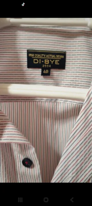 Camisa Rayas Roberto Verino Talla 40