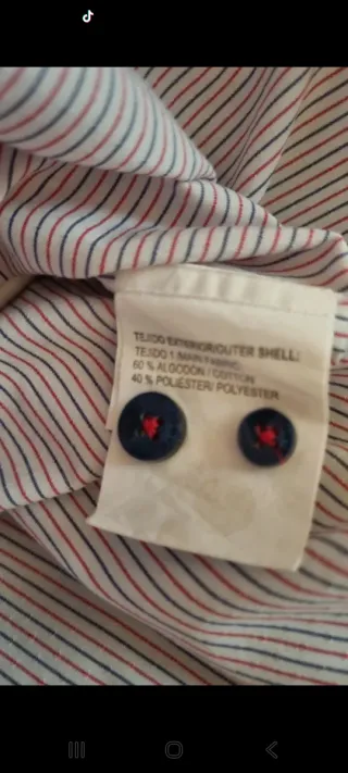 Camisa Rayas Roberto Verino Talla 40