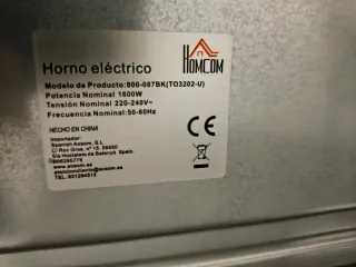 Horno Portátil Compacto