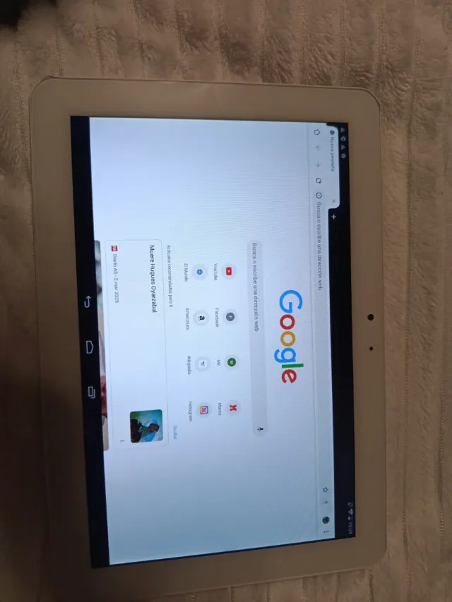 Tablet fmac 4.0 10 3G Blanca