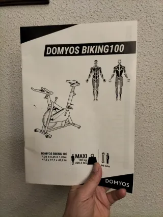 Bicicleta Ciclo Indoor Domyos Biking 100