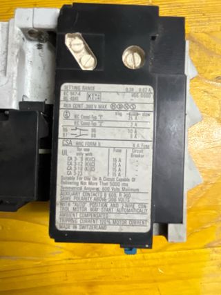 Rele Sprecher+Schuh CT 3-12 CA3-9