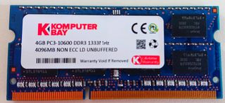 Ram notebook 8 GB DDR3 1333 MHz PC3 10600 So Dimm