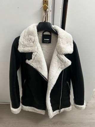 Chaqueta Doble Faz Pull&Bear Negra