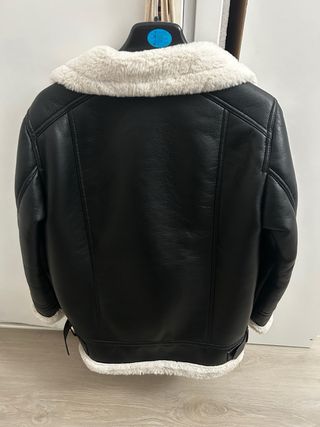 Chaqueta Doble Faz Pull&Bear Negra