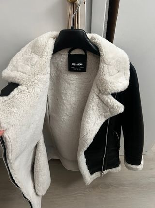 Chaqueta Doble Faz Pull&Bear Negra