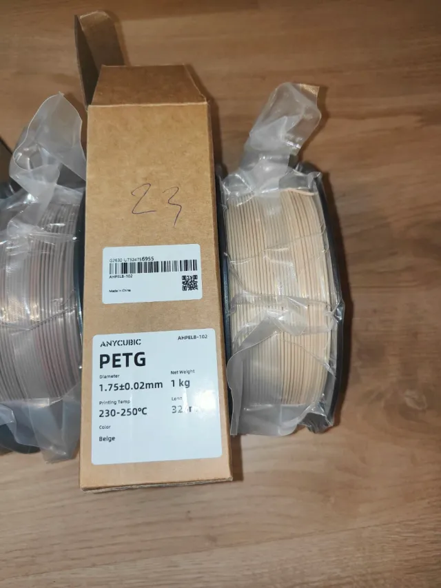 Filamento PETG Anycubic 1.75mm Marrones y beige