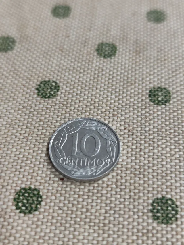 10 Céntimos Franco Caudillo España 1959