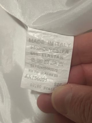 Giacca bianca elegante