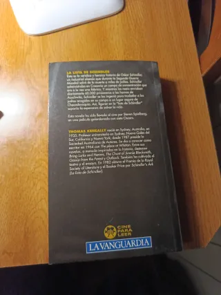 La lista de Schindler, como nuevo