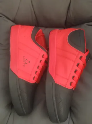 Zapatos Ciclismo LEHTF Rojo/Negro