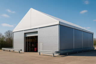 Naves y carpas industriales hangares Extremadura