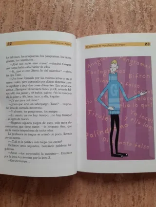 Libro El asesinato de la profesora de lengua