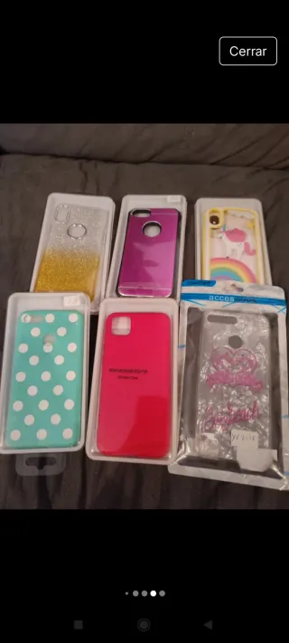 Lote cabalgata,casi 100 fundas para móvil