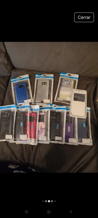 Lote cabalgata,casi 100 fundas para móvil