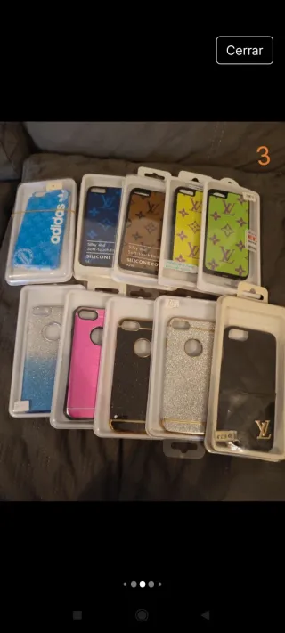 Lote cabalgata,casi 100 fundas para móvil
