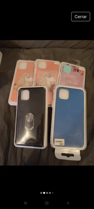 Lote cabalgata,casi 100 fundas para móvil