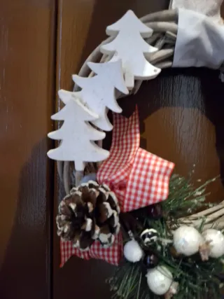 Ghirlanda Natalizia Decorata