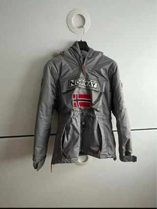 Cazadora Geographical Norway Gris Talla 10