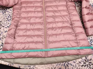 Piumino donna reversibile rosa/verde taglia XXL