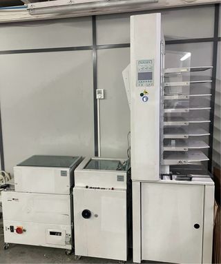 Tren de alzado Nagel + Grapadora