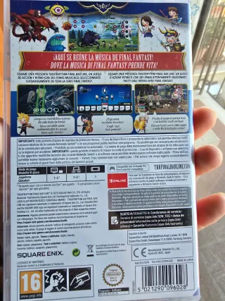 Nintendo Switch Theatrhythm Final Bar Line