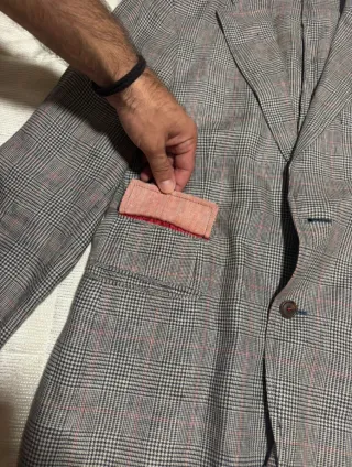 Americana Verano Carolina Herrera Gris