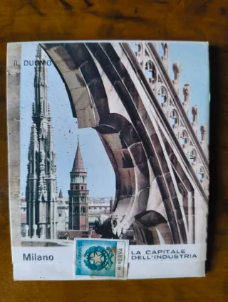 Rara Scatola Fiammiferi Il Duomo Milano