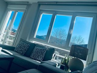 Sofá KIVIK 3 Plazas Ikea Gris/Azul