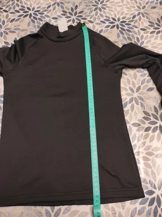 Maglia termica nera collo alto WEDZE