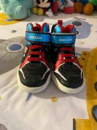 Zapatillas Geox Mario Bros con luces