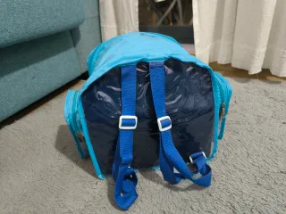 Patines infantiles con mochila y accesorios