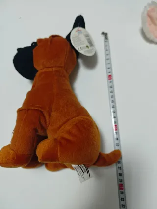 Peluche perro marrón