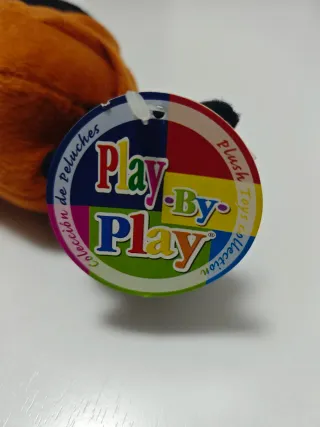 Peluche perro marrón