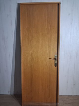 Puerta interior roble