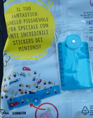 Righello pieghevole Minions San Carlo junior 2025