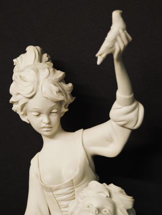 Barbetta Capodimonte Porcellana Biscuit '50