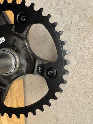 Guarnitura Campagnolo Ekar carbon 40t