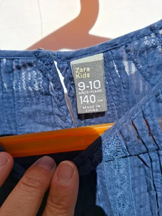 Camisa Zara niña Talla 9-10