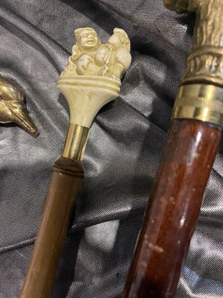 Colección de 5 bastones decorativos