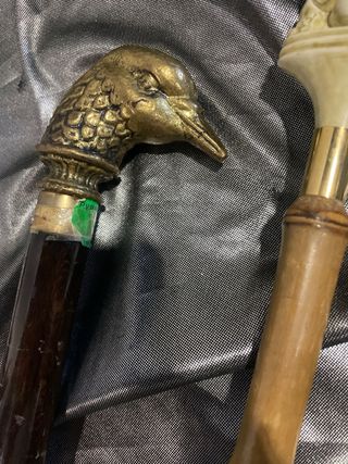 Colección de 5 bastones decorativos