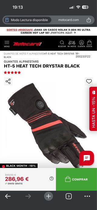 Guantes Alpinestar HT-5
