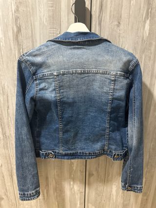 Chaqueta tejana azul