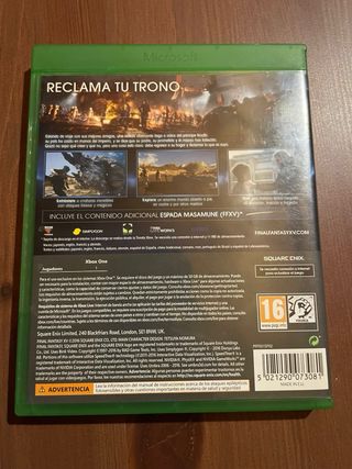 Final Fantasy XV Xbox One Edición Día Uno