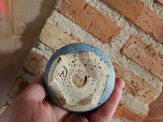 Maceta cerámica azul Kusamono/Bonsai