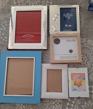 Marcos de fotos varios 7 €/ud