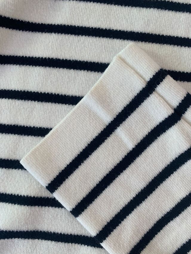 Vestido Mango Rayas Punto