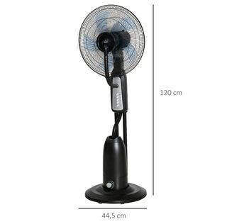 Ventilador de Pie con Nebulizador